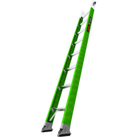 Underground Utility Access Ladder w/ Swivel Feet, Fiberglass, 8' Type IAA, 375 lb. Cap.