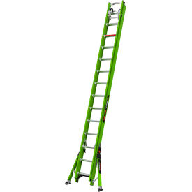 SumoStance Extension Ladder with Hyperlite, Ground Cue, Cable Hooks, 28' Type IA