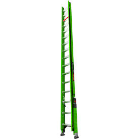 SumoStance Extension Ladder w/ Hyperlite, Wall Pads & Bubble Level, 32' Type IA