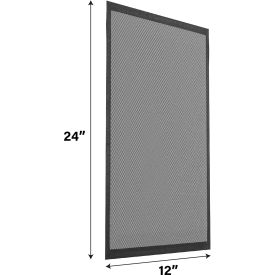 Permanent Washable Electrostatic Air Filter Flexible, 12 x 24 x 1", MERV 8