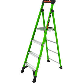 MightyLite Step Ladder, 6' Type IA, 4 Step, 300 lb. Capacity