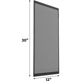 Permanent Washable Electrostatic Air Filter, 12 x 30 x 1", MERV 8