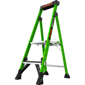 MightyLite Step Ladder with Ground Cue, 4' Type IAA, 2 Step, 375 lb. Capacity