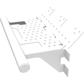 Ledge Lock For Claw on Extension Ladders, White