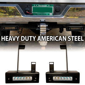 LED Flood Light For 2020-Current Chevy GMC 2500 3500, 1.6A