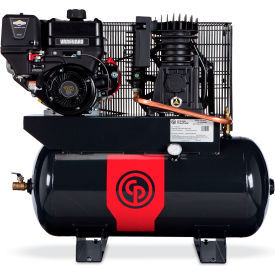 Two Stage Air Compressor w/ Intek Engine, 10 HP, 30 Gallon Capacity