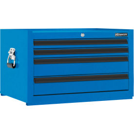 Maintenance Pro 4 Drawer Chest, 29"W x 20"D x 16-1/2"H, Blue