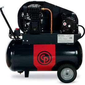Single Stage Portable Air Compressor, Vertical, 2 HP, 24 Gallon Capacity, 115V