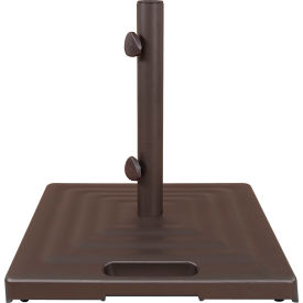 Square Base w/ Wheels For Libra, Cast Aluminum, 100 lb. Weight, Bronze