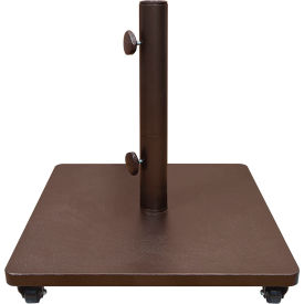 Base w/ Wheels For Libra, Steel, 120 lb. Weight, Bronze