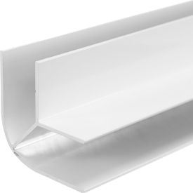 90 Degree Rounded Corner, Class C, 16'L, White