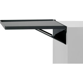 Kennedy KYAccry Fold-Away/Drop Cabinet Shelf, 20-1/8"W x 17-1/4"D x 1"H, Black