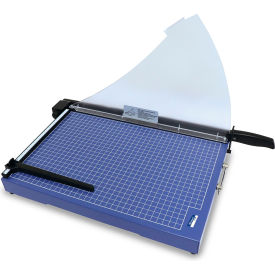 Guillotine Paper Trimmer, 17-1/2" Cutting Length, 20 Sheet Capacity, Blue