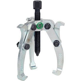 Puller with 3 Reversible Double-End Jaws, 1.5 Ton Capacity, 3-7/8" Opening, 3" Reach