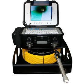 Pipeline Inspection Camera System w/ 10" LCD Monitor & 130'L Cable