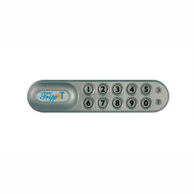 Electronic Keyless Lock For Drawer Cart, Gray