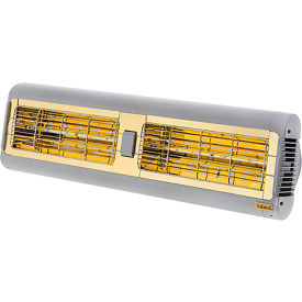 Electric Radiant Infrared Heater, 4500W, 208/240V, Gray