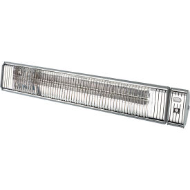 Steel - AURA Carbon Infrared Heater, 3000W, 208/240V, Stainless Steel