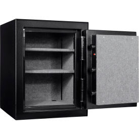 FV400 Fire Vault Digital Keypad Safe, 20"W x 19"D x 25"H, Black
