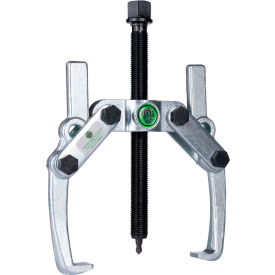 Puller with 2 Swiveling Jaws, 2.5 Ton Capacity, 9-1/16" Opening, 7-1/2" Adjustable Reach
