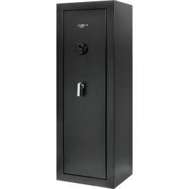 HQ1000 Biometric Keypad Rifle Safe, 19-5/8"W x 16"D x 57"H, Black