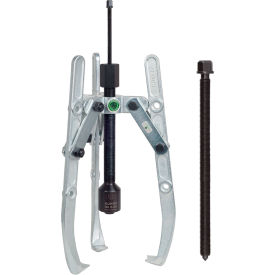 Hydraulic Combination Puller with 2 & 3 Swiveling Jaws, 11 Ton Capacity, 17-3/4" Opening, 13-3/4" Adjustable Reach