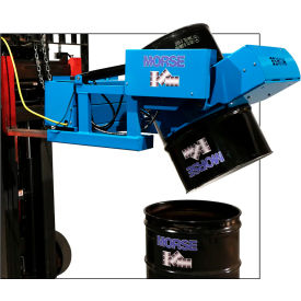 Power-Grip & Tilt Fork Mount Drum Handler, 1500 lb. Weight Capacity