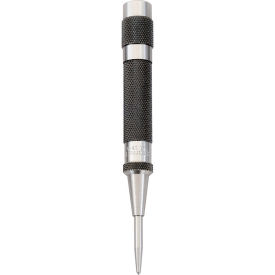 Automatic Center Punch, Steel , 5"L, 9/16" Punch Dia., Black
