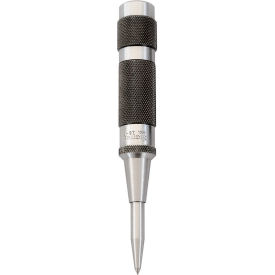 Automatic Center Punch, Steel , 5-1/4"L, 9/16" Punch Dia., Black