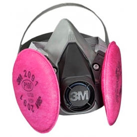 Half Facepiece Reusable Respirator Assembly, P100, Medium