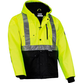 GloWear 8275 Hi-Vis Thermal Workwear Jacket, Type R, ANSI Class 2, 3XL, Lime