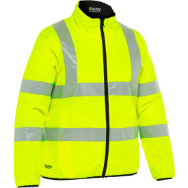 Women's Contoured Reversible Puffer Jacket, XL, Hi-Vis Yellow