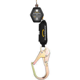 Self-Retracting Lifeline, Single-Leg, HMPE Webbing, Steel Rebar Hook, 6'L