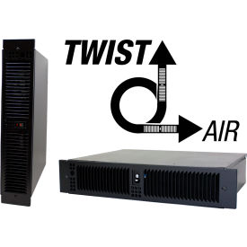 KTW Convertible Cabinet Unit Heater, 1.5 kW, 240/208V, 1 Phase, Black