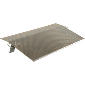 Aluminum Economizer Dock Plate, 78"W x 36"L, 7800 lb. Capacity