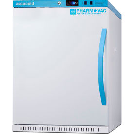 Vaccine Freezer, LHD, Solid Door, 3.88 Cu. Ft. Capacity, Artic White