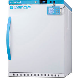Vaccine Freezer, Solid Door, NIST DDL Factory Installed, 3.88 Cu. Ft. Capacity