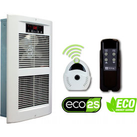 Wall Heater, 1500/2750W, 120V, White Dove