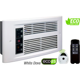 PX ECO2S Wall Heater, C-Frame Motor, 750/1500W, 120V, White Dove