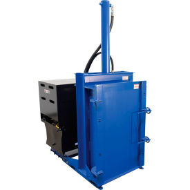 High Cycle Hydraulic Drum Crusher & Compactor, 3 Phase, 460V, 38,000 lb. Capacity