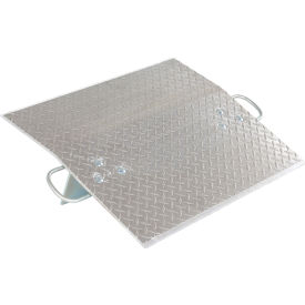 Aluminum Economizer Dock Plate, 36"W x 24"L, 3000 lb. Capacity