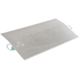 Aluminum Economizer Dock Plate, 54"W x 24"L, 5200 lb. Capacity