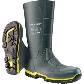 Acifort MetMax Full Safety Boots, Cleated Outsole, Steel Toe, Size 6, 16"H, Gray