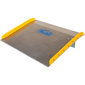 Aluminum Dock Board with Steel Safety Curb, 60"W x 48"L, 10000 lb. Capacity
