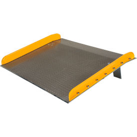 Aluminum Dock Board with Steel Safety Curb, 60"W x 48"L, 15000 lb. Capacity