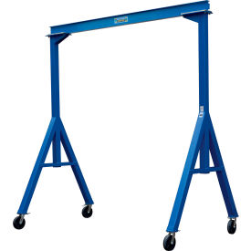 Fixed Height Steel Gantry Crane, 4000 lb. Capacity, 20'W x 11-1/8'H