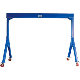 Fixed Height Steel Gantry Crane, 10000 lb. Capacity, 10'W x 10-7/8'H