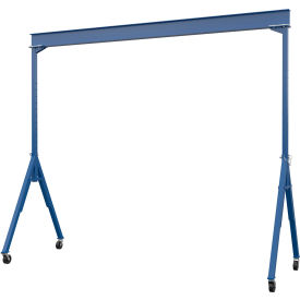 Adjustable Height Steel Gantry Crane, 6000 lb. Capacity, 20'W x 17-1/8'H