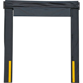 Dock Seal, 36 oz. Capacity, 12" Projection, 10'W x 10', Black