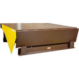 Electric Hydraulic Dock Leveler, 74"W, Steel, 20,000 lb. Capacity